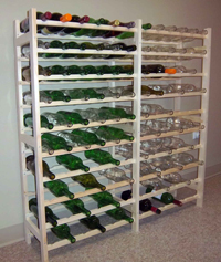 120 Bottle (12 X 10) Wine Rack