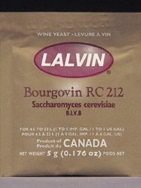 RC 212 Lalvin Active Freeze- Dried Wine Yeast