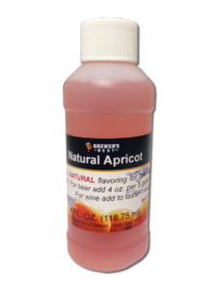 Natural Apricot Flavoring Extract 4 oz