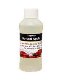 Natural Apple Flavoring Extract 4 oz