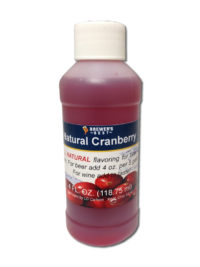Natural Cranberry Flavoring Extract 4 oz