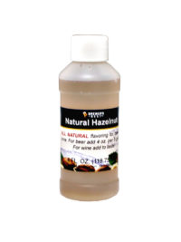 Natural Hazelnut Flavoring Extract 4 oz