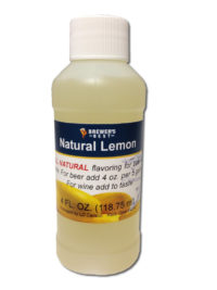 Natural Lemon Flavoring Extract 4 oz