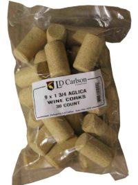 9 X 1 3/4 Aglica Wine Corks 30/Bag