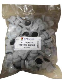 All Plastic Tasting Corks Bag/100