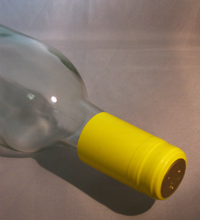Gloss Yellow Pvc Shrink Capsules