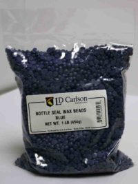 Blue Bottle Seal Wax Beads 1 lb