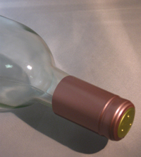 Dusty Rose Pvc Shrink Capsules