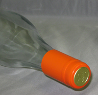 Orange Pvc Shrink Capsules