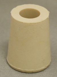 #2 Drilled Rubber Stopper