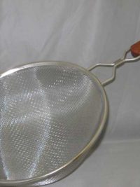 S.S. Double Mesh Strainer 10"