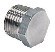 1/2" Stainless Steel Hex Plug For Kettles