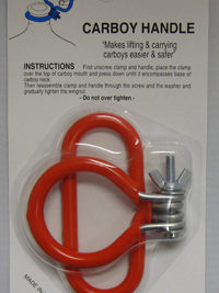 Orange Carboy Handle