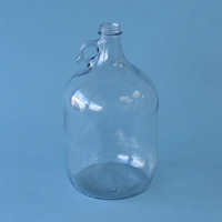Clear One Gallon Glass Jug