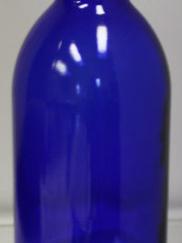 Bordeaux 5th Cobalt Blue Bottles Cork Finish 12/Case