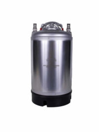 3 Gallon Stainless Steel Balllock Keg with Metal Strap Handle