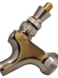 Chrome Plated Faucet with Brass Lever