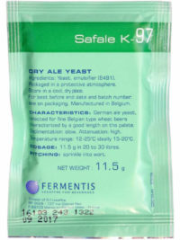 SafAle K-97 Dry Ale Yeast 11.5 g