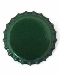 GREEN CROWN CAPS WITH OXY-LINER 144/BAG