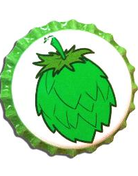 HOP CONE CROWN CAPS WITH OXY-LINER 144/bag