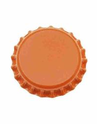ORANGE CROWN CAPS WITH OXY- LINER 144/BAG
