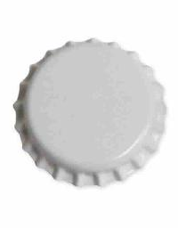 WHITE CROWN CAPS WITH OXY-LINER 144/BAG