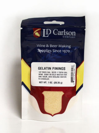 Gelatin Finings