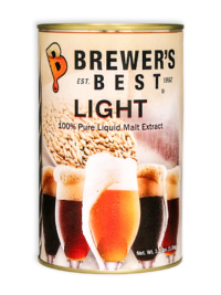 BREWERS BEST® LIGHT LIQUID MALT EXTRACT 3.3 LB
