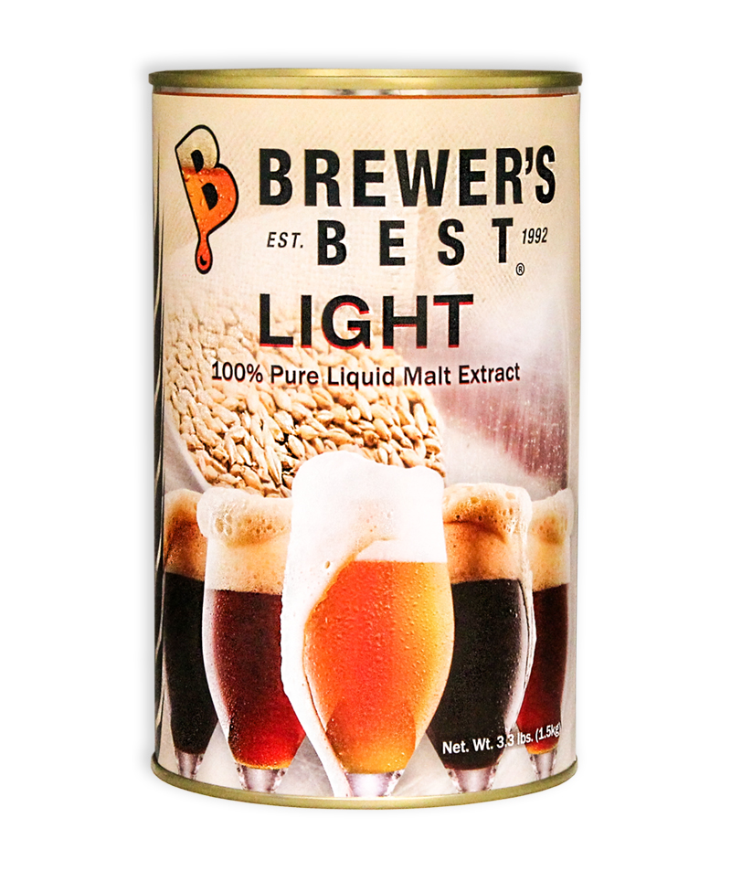 BREWERS BEST® LIGHT LIQUID MALT EXTRACT 3.3 LB