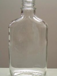 200 ML FLINT GLASS FLASK (28MM CT FINISH)