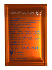 SAFALE BE-134 DRY ALE YEAST 11.5 GRAMS