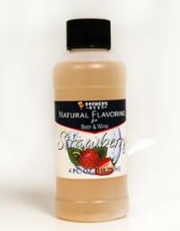 NATURAL STRAWBERRY FLAVORING EXTRACT 4 OZ