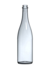 750mL CHAMPAGNE BOTTLES - CLEAR 12/CASE