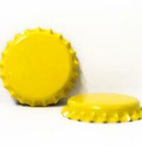 YELLOW CROWN CAPS WITH OXY- SCAVENGER LINER 144/BAG