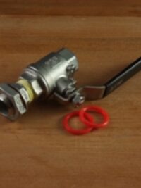 Full Port Ball Valve with Weldless Bulkhead